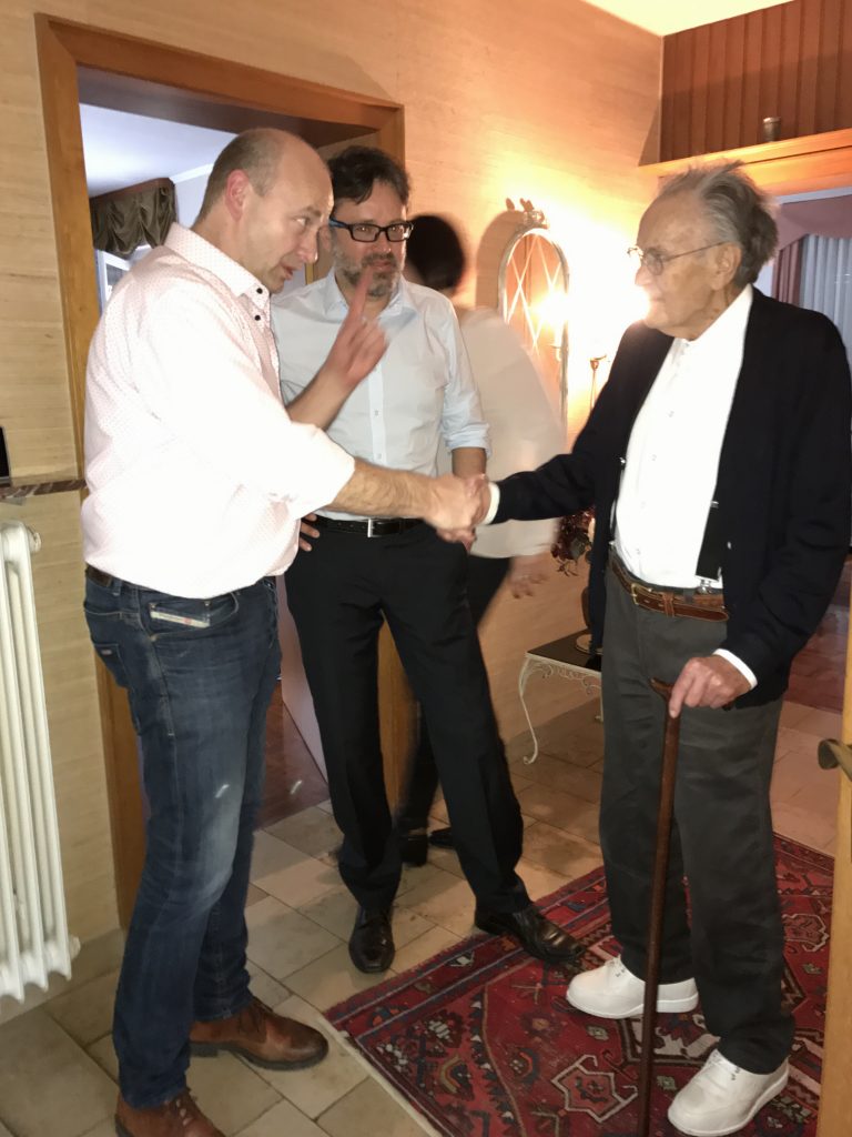 Friedhelm von Schledorn auf seinem 90ten Geburtstag